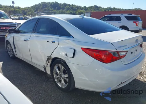 2013 Hyundai Sonata Limited z USA, uszkodzony, nr VIN 5NPEC4AC4DH685867